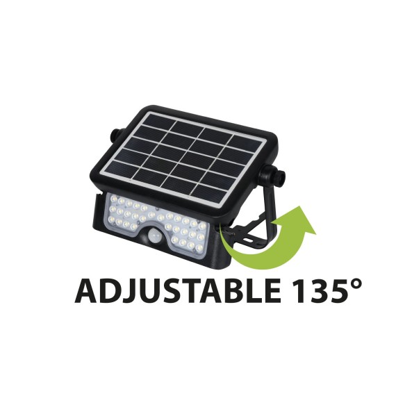 HAWK: Solarstrahler mit 500 Lumen und langer Autonomie