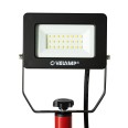 LIGHT PAD 2: SMD LED projector 20W IP65, black 6500K with tripod and 3m cable