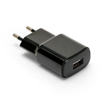 Charger 220V, USB 2A (for Samsung, Oppo etc.), black 2