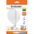 Bombilla de filamento LED Opal, Globo G125, 11W / 1521lm, casquillo E27, 3000K