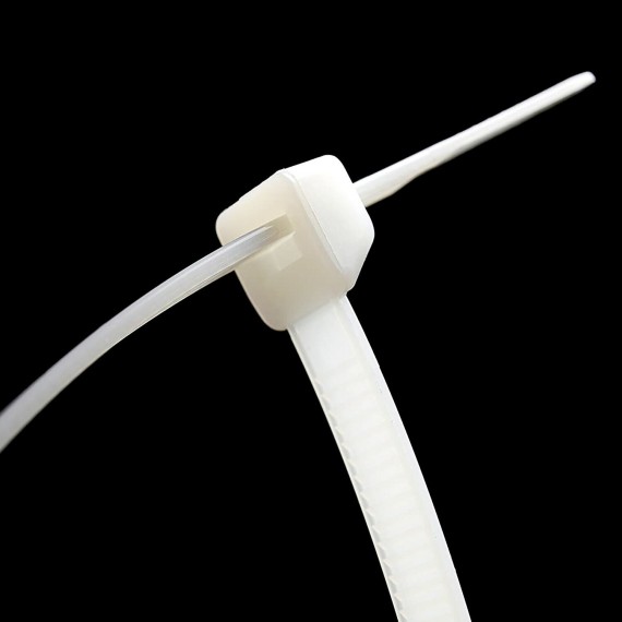 Fascette bianche in nylon 3,6x140 - 100pz