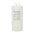 Starting capacitor for electric motors, 450V, capacity: 10µF, 4 pin / flat bottom