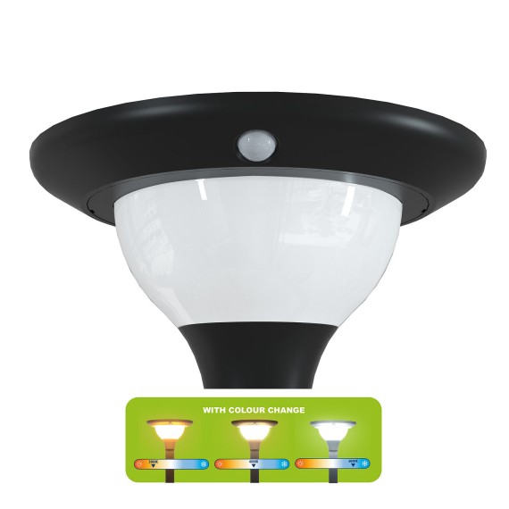 Boule solaire LED extérieure en PMMA, 200 mm, 3...