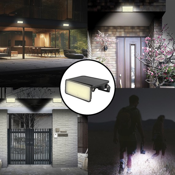 MAYA: Solarbetriebener LED-Fluter mit 1000...