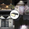 MAYA: Solarbetriebener LED-Fluter mit 1000 Lumen. Verstellbar mit Bewegungssensor. Schwarz.