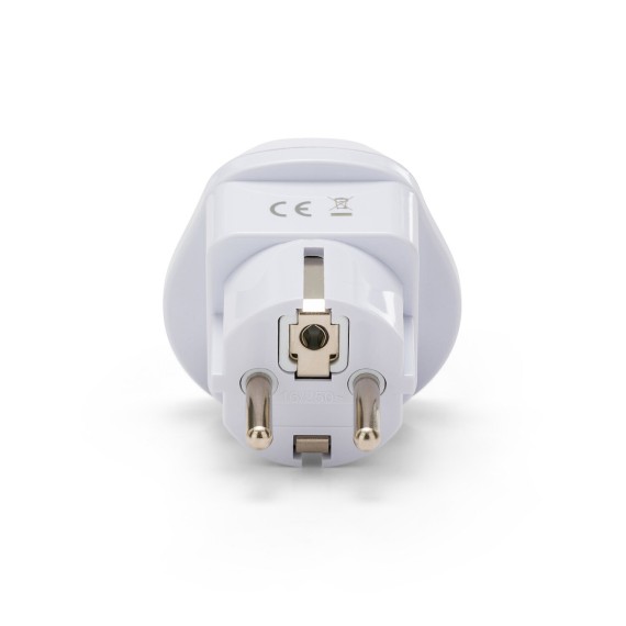 Adaptador de viaje del mundo a Europa