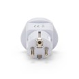 Adaptador de viaje del mundo a Europa