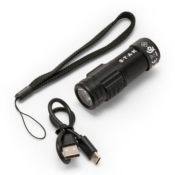 MIGHTY MIKE : Lampe torche LED rechargeable de...