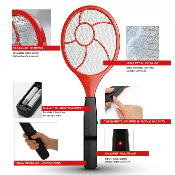JOKO: Raqueta eléctrica antimosquitos