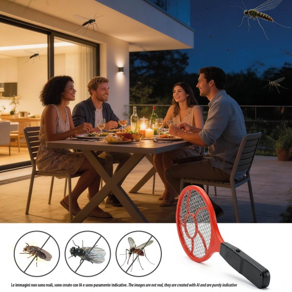 JOKO: Raqueta eléctrica antimosquitos