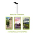 CRUISER XL : Lampadaire solaire 40 W (6000 lm) avec détecteur de mouvement et télécommande