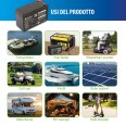 LiFePO4 12.8V 7000mAh rechargeable lithium battery