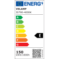 WELLS: LED highbay 150W, DOB, 18000 lumen in aluminium. Black