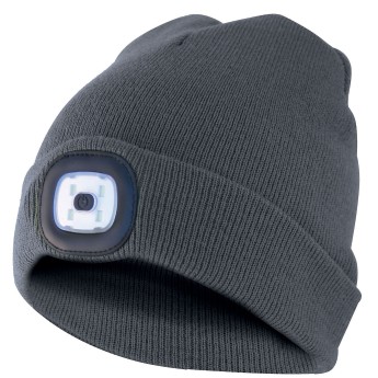 LIGHTHOUSE: Hat with rechargeable LED front light. Dark...