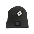 FARO: Linterna frontal LED recargable. Color negro.
