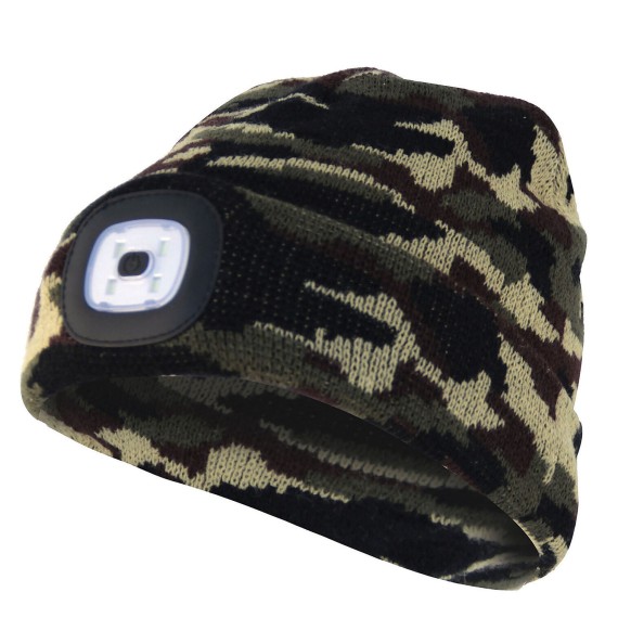 FARO: Gorra con luz frontal LED recargable....