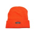 LEUCHTTURM: Hut mit wiederaufladbarer LED-Scheinwerferlampe. Orange.