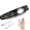 METROS : Lampe frontale 150 lm avec interrupteur sans contact. Rechargeable.