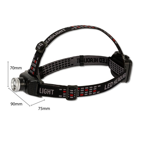 ARGO ZOOM EVO : Lampe frontale LED CREE 400 lm...