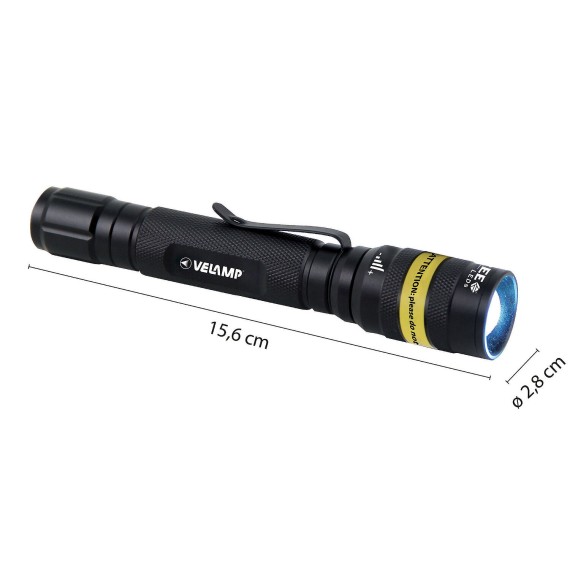 KOST: torcia tattica CREE 3W, con zoom