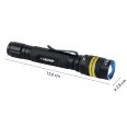 KOST: torcia tattica CREE 3W, con zoom
