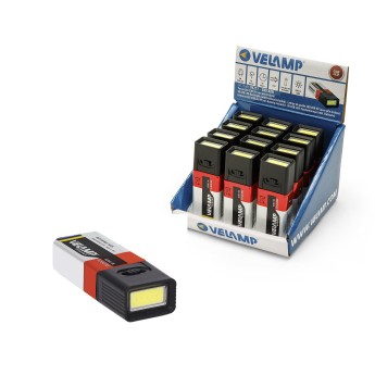 SNICKER: 50 Lumen COB-LED-Taschenlampe mit 9V-Batterie 2