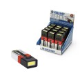 SNICKER: 50 Lumen COB-LED-Taschenlampe mit 9V-Batterie