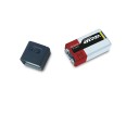 SNICKER: 50 Lumen COB-LED-Taschenlampe mit 9V-Batterie