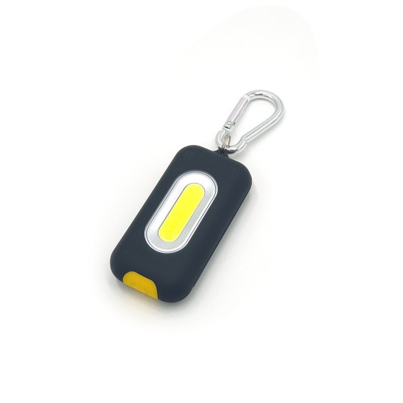 Llavero con panel LED COB e imán. 3 pilas AAA...