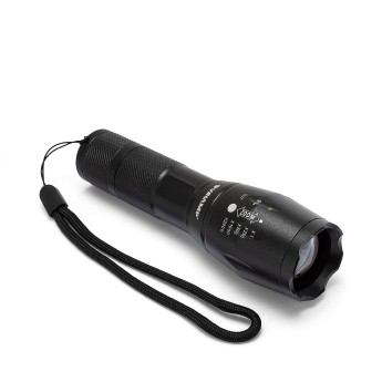 ACERO: Linterna LED de aluminio de 10W con zoom integrado