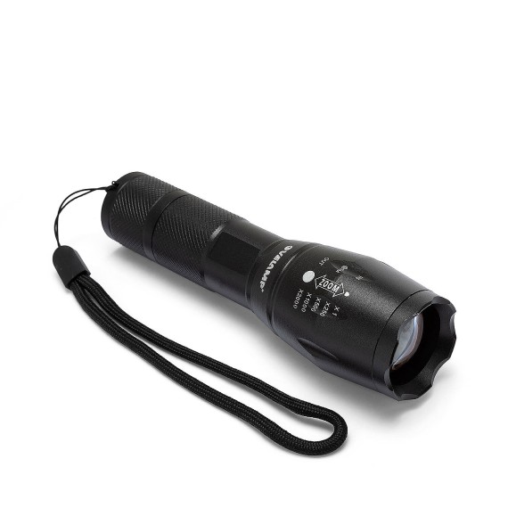 STEEL: 10W LED aluminum flashlight with...