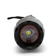STEEL: 10W LED aluminum flashlight with integrated zoom