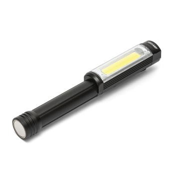 BIG DADDY : Lampe torche COB 3W en aluminium avec flash...