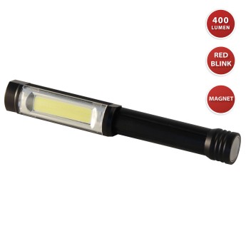 BIG DADDY : Lampe torche COB 3W en aluminium avec flash... 2