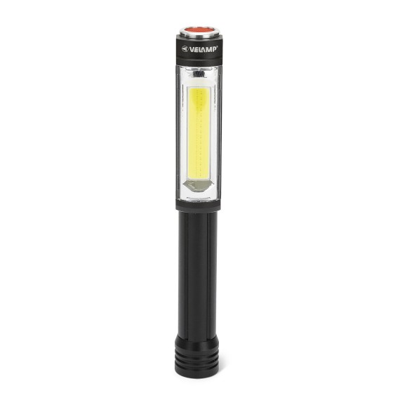 BIG DADDY : Lampe torche COB 3W en aluminium...
