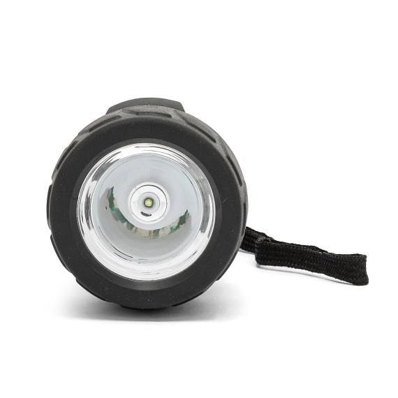 IMPULSE: torcia LED 3W 2D, in alluminio e rubber
