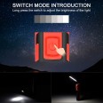 KUBRIK: COB-Inspektionsleuchte + Taschenlampe. Wiederaufladbar. Multifunktional.