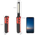 KUBRIK: COB-Inspektionsleuchte + Taschenlampe. Wiederaufladbar. Multifunktional.