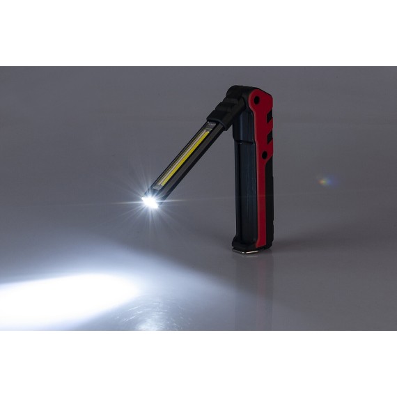 KUBRIK: COB-Inspektionsleuchte + Taschenlampe....