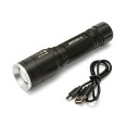 HUNTER : Lampe torche LED rechargeable 5W avec fonction zoom.