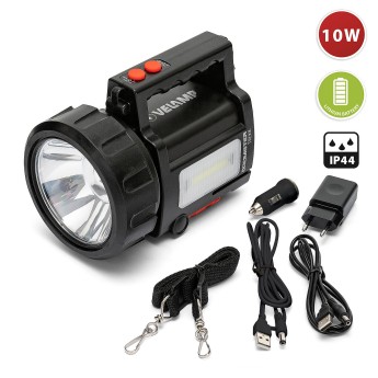 DOOMSTER TREKK: 10W LED rechargeable headlight + lantern... 2