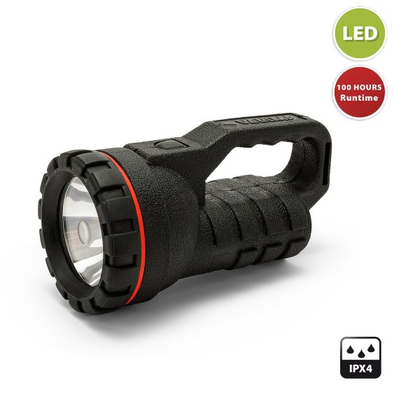 RUBBER LED: Faro LED 0,5W , a pile, in caucciù...