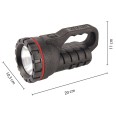 RUBBER LED: Faro LED 0,5W , a pile, in caucciù naturale