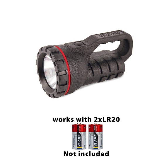 RUBBER LED: Faro LED 0,5W , a pile, in caucciù...