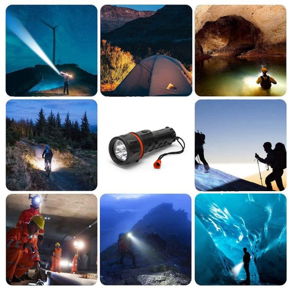 RUBBER LED: Torcia in gomma LED 2D