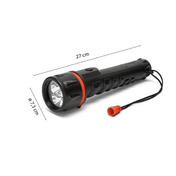 RUBBER LED: 3D LED rubber flashlight 2