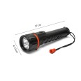 RUBBER LED: Torcia in gomma LED 3D