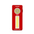 TONY: Tragbare 2-in-1-Arbeitsleuchte (COB-Laterne + Taschenlampe) 2x1W. Multifunktional.