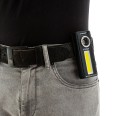 TONY: Tragbare 2-in-1-Arbeitsleuchte (COB-Laterne + Taschenlampe) 2x1W. Multifunktional.