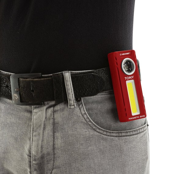 TONY: Tragbare 2-in-1-Arbeitsleuchte...